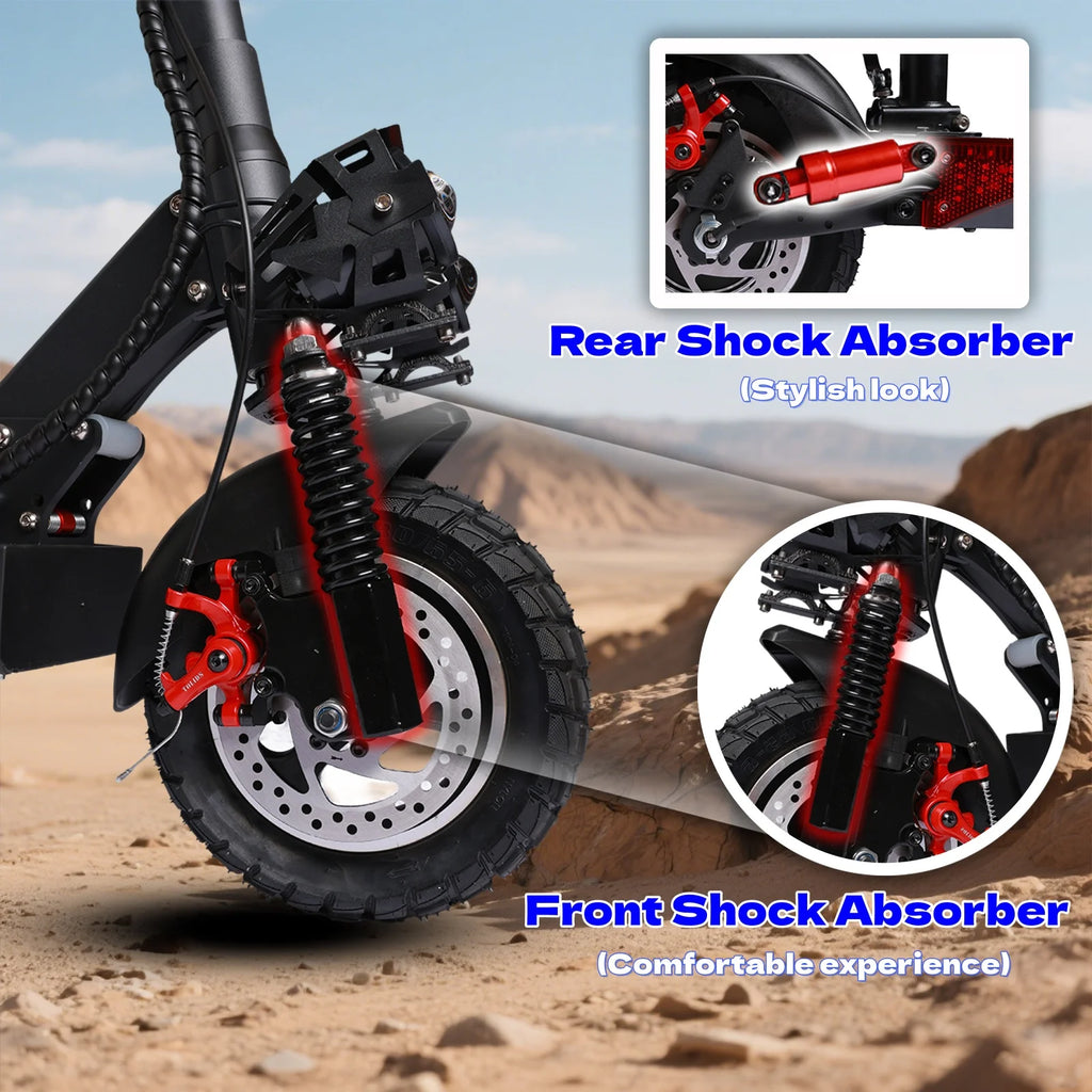 E-Scooter with Lithium Battery Aluminum Alloy Frame 150kg Load Capacity YUNQI U7 US Warehouse Foldable Urban Commuter