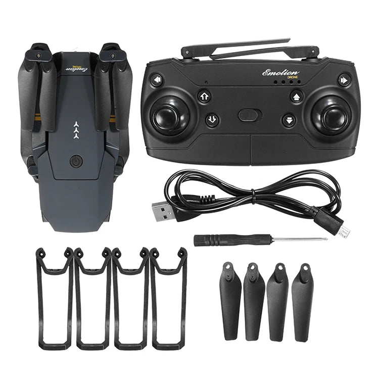 E58 Foldable Mini Drone - 4K HD Wide-Angle Camera, WiFi FPV & Altitude Hold for Beginners