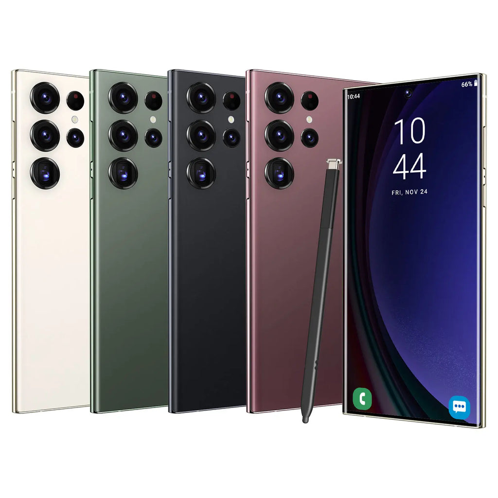 S24  Android 12.0  Smartphone Mobile Phones S24 Ultra 5g Phone 7.3 Inch 16gb + 1tb Smart Phone