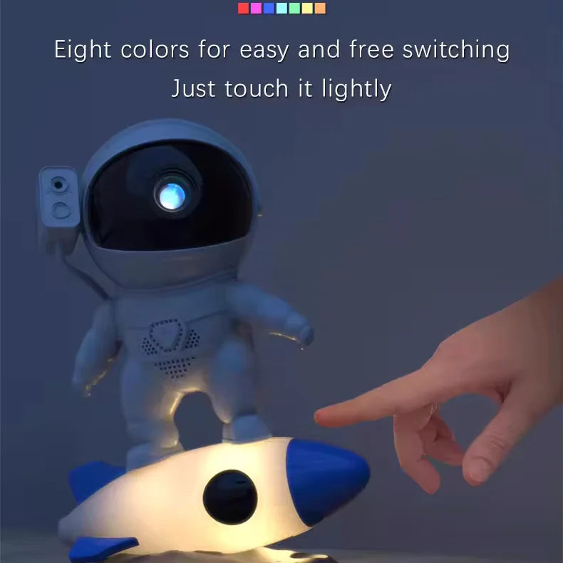 Astronaut Galaxy Star Projector Lights for Bedroom Led Bedside Desk Starry Projecting Lamp 13 in 1